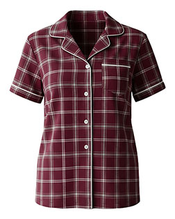 Varsity Maroon Oxford Plaid product color