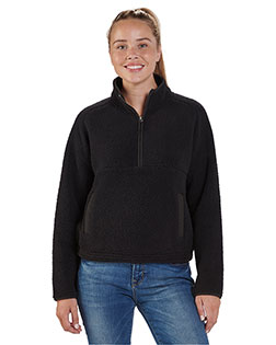 Boxercraft BW8501  Ladies' Everest Pile Fleece Half-Zip Pullover at GotApparel