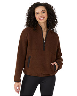 Boxercraft BW8501  Ladies' Everest Pile Fleece Half-Zip Pullover at GotApparel