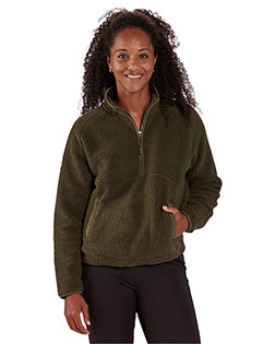 Boxercraft BW8501  Ladies' Everest Pile Fleece Half-Zip Pullover at GotApparel