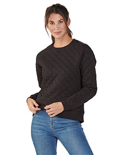 Boxercraft R08  Ladies' Quilted Jersey Sweatshirt at GotApparel