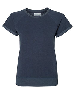 BOXERCRAFT R32 Women 's Sweetheart French Terry Short Sleeve Pullover at GotApparel