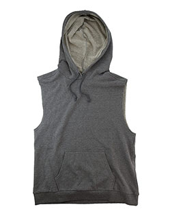 Boxercraft YR51 Youth Stadium Hooded Sleeveless Sweatshirt at GotApparel