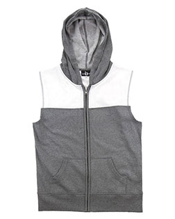 Boxercraft YV30 Youth Sleeveless Hooded Sweatshirt at GotApparel