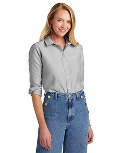 Brooks Brothers Women's Casual Oxford Cloth Shirt BB18005 at GotApparel