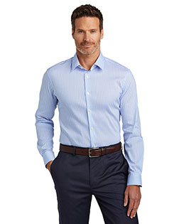 Brooks Brothers Tech Stretch Patterned Shirt BB18006 at GotApparel