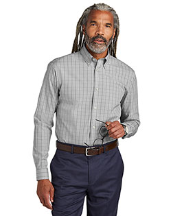 Brooks Brothers Wrinkle-Free Stretch Patterned Shirt BB18008 at GotApparel