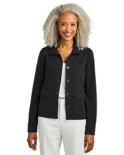 Brooks Brothers Women's Mid-Layer Stretch Button Jacket BB18205 at GotApparel