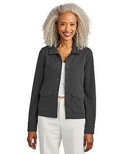Brooks Brothers Women's Mid-Layer Stretch Button Jacket BB18205 at GotApparel