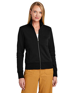 Brooks Brothers Women's Double-Knit Full-Zip BB18211 at GotApparel