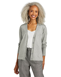 Brooks Brothers Women's Cotton Stretch Cardigan Sweater BB18405 at GotApparel