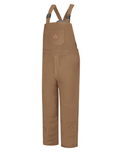 Bulwark BLN4  Brown Duck Deluxe Insulated Bib Overall - EXCEL FR® ComforTouch at GotApparel