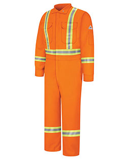 Bulwark CLBC  Premium Coverall with CSA Compliant Reflective Trim - EXCEL FR® ComforTouch®. at GotApparel