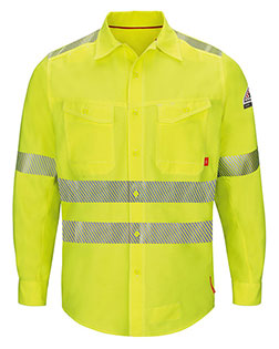 Bulwark QS40HV Men iQ Series® Endurance Work Shirt, ANSI Class 3 Type R at GotApparel
