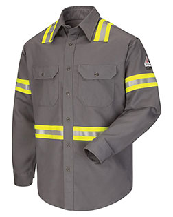 Bulwark SLDT  Enhanced Visibility Uniform Shirt at GotApparel