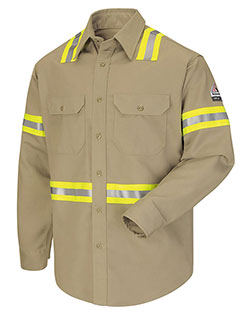 Bulwark SLDT  Enhanced Visibility Uniform Shirt at GotApparel