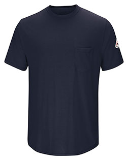 Bulwark SMT6L Men Short Sleeve Lightweight T-Shirt - Long Sizes at GotApparel