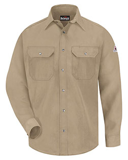 Bulwark SNS2 Men Snap-Front Uniform Shirt - Nomex® IIIA - 4.5 oz. at GotApparel