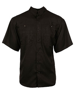 Burnside B2297  Men's Functional Short-Sleeve Fishing Shirt at GotApparel