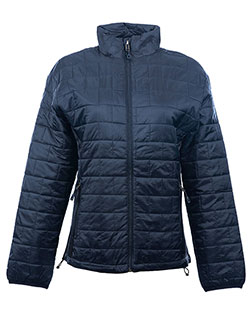 Burnside B5713 Ladies Quilted Puffer Jacket at GotApparel