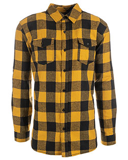 Burnside B8210 Men Plaid Flannel at GotApparel
