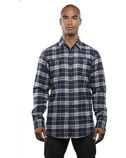 Burnside B8210 Men Plaid Flannel at GotApparel
