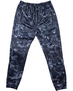 Burnside BU8801 Men 6 oz Heather Perfomance Jogger Pant at GotApparel