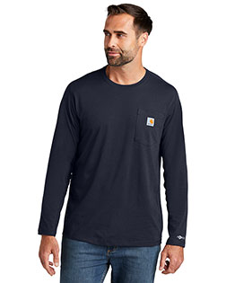 Carhartt Force Long Sleeve Pocket T-Shirt CT104617 at GotApparel