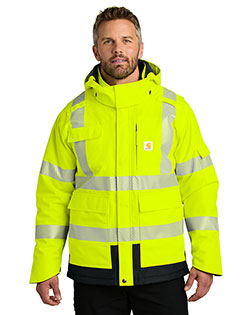 Carhartt  ANSI 107 Class 3 Waterproof Heavyweight Insulated Jacket CT106694 at GotApparel