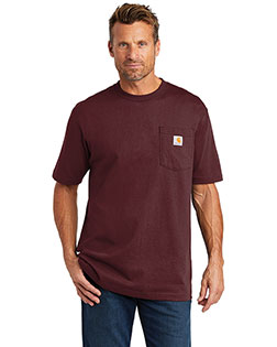 Custom Embroidered Carhartt CTK87 Men 6.75 oz Workwear Pocket Short Sleeve T-Shirt at GotApparel