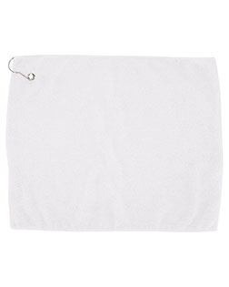 Carmel Towel Company 1518MFG  Microfiber Towel with Grommet and Hook at GotApparel