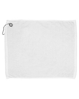Carmel Towel Company C1625GH  Golf Towel with Grommet and Hook at GotApparel