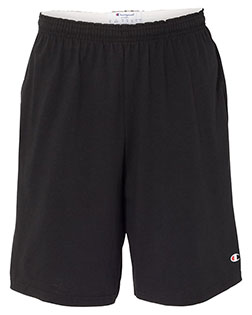 Champion 8180 Men Cotton Jersey 9" Shorts with Pockets at GotApparel