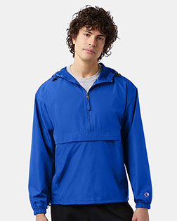 Champion CO200 Adult Packable Anorak 1/4 Zip Jacket at GotApparel