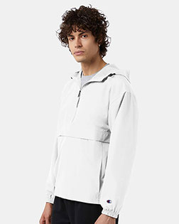 Champion CO200 Adult Packable Anorak 1/4 Zip Jacket at GotApparel