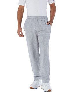 Custom Embroidered Champion P800 Men Eco 9 Oz. Open Bottom Fleece Pant With Pocket at GotApparel