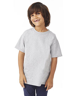 Custom Embroidered Champion T435 Boys 6.1 Oz. Short-Sleeve T-Shirt at GotApparel