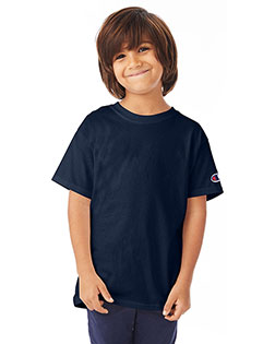 Custom Embroidered Champion T435 Boys 6.1 Oz. Short-Sleeve T-Shirt at GotApparel