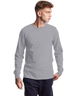 Custom Embroidered Champion T453 Men Heritage Long-Sleeve T-Shirt at GotApparel