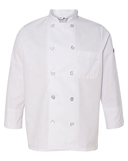 Chef Designs 0401 Women 's Ten Button Chef Coat at GotApparel