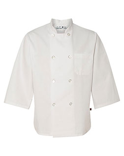 Chef Designs 0402  Three-Quarter Sleeve Chef Coat at GotApparel