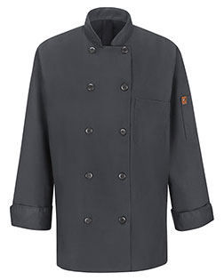 Chef Designs 041X Women 's Mimix™ Chef Coat with OilBlok at GotApparel