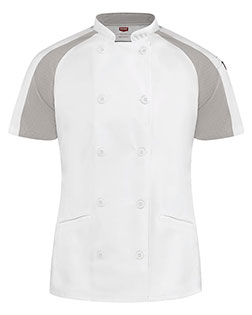 Chef Designs 051W Women 's Airflow Raglan Chef Coat at GotApparel