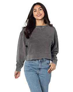 chicka-d 470  Ladies' Corded Boxy Pullover at GotApparel