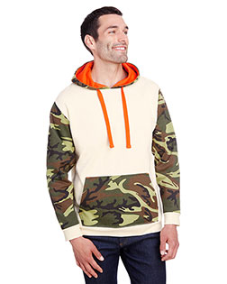 Code V 3967 Men Fashion Camo Hooded Sweatshirt at GotApparel