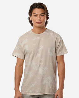 Colortone 1385 Unisex Bleach Out Dyed T-Shirt at GotApparel