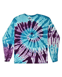 Colortone 2000Y Boys Youth Tie-Dyed Long Sleeve T-Shirt at GotApparel