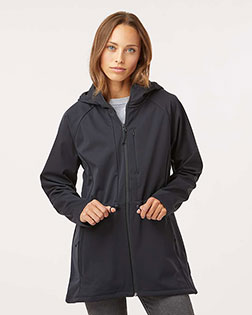 Columbia 208499 Women's Flora Park™ II Soft Shell Long Length Jacket at GotApparel