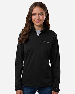 Columbia 213624 Women's Essential Hike™ Grid Fleece Half-Zip Pullover at GotApparel