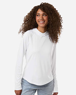 Columbia 216061 Women's PFG Tidal Tee™ Hooded Long Sleeve at GotApparel